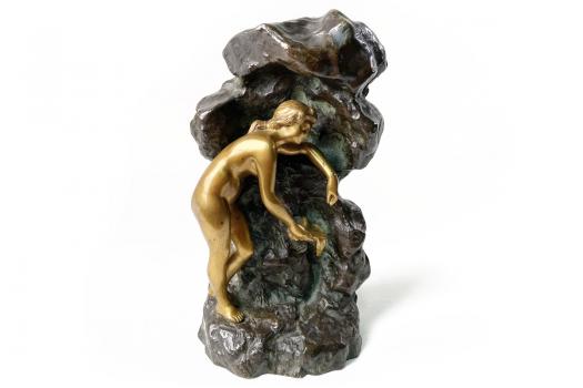 Bronzefigur von Ernest Wante